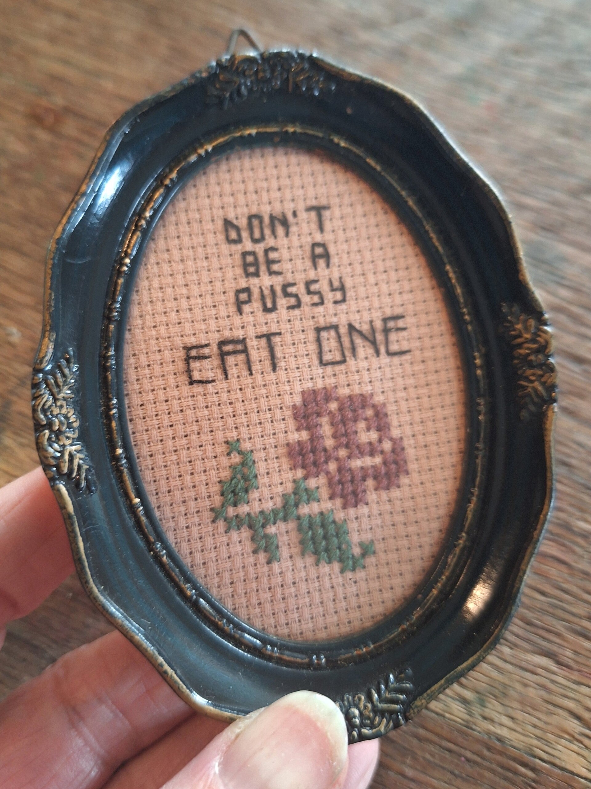 Don't be a pussy, eat one