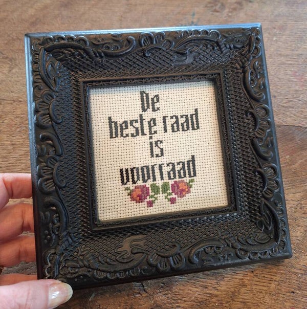 De beste raad is voorraad