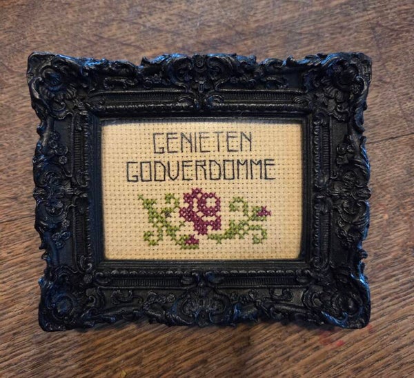 Genieten godverdomme
