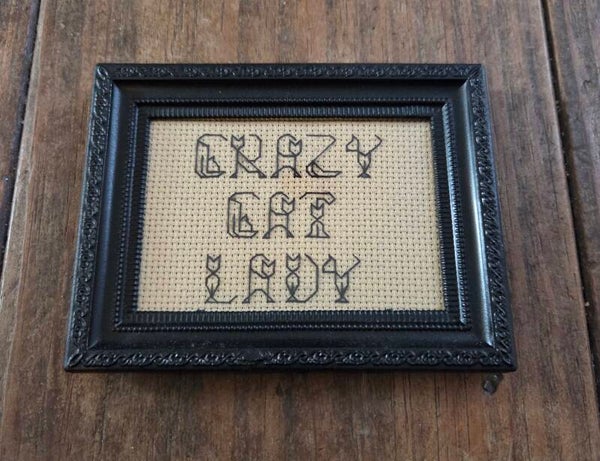 Crazy cat lady