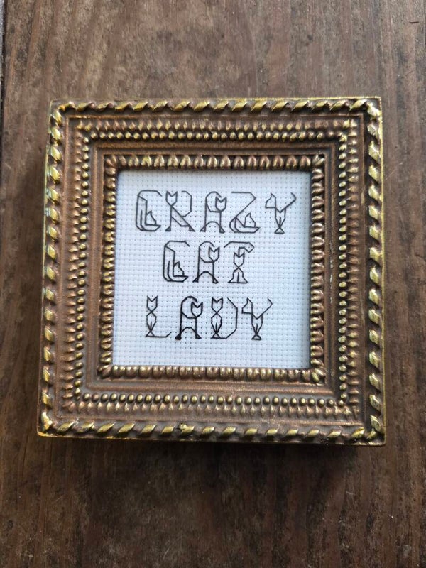 Crazy cat lady