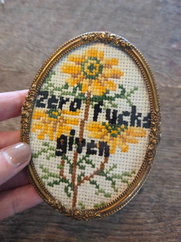 Zero fucks given