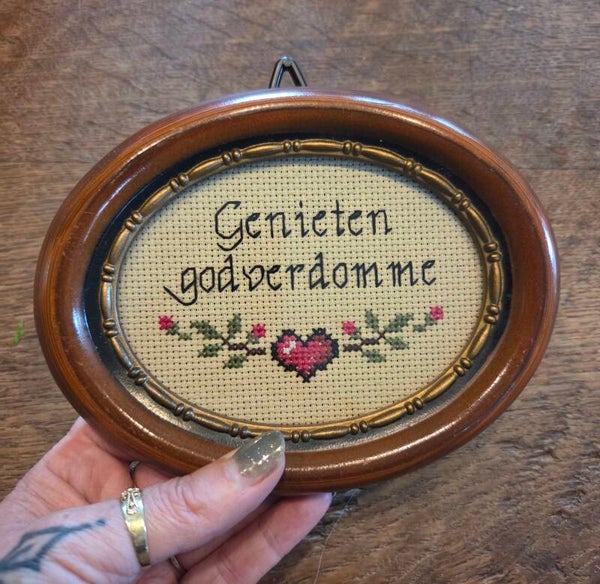 Genieten godverdomme