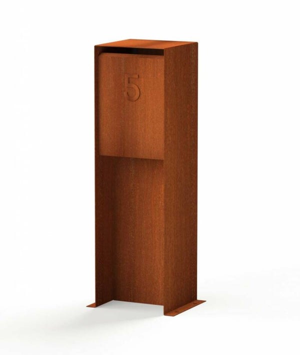 Brievenbus Flyn - Cortenstaal