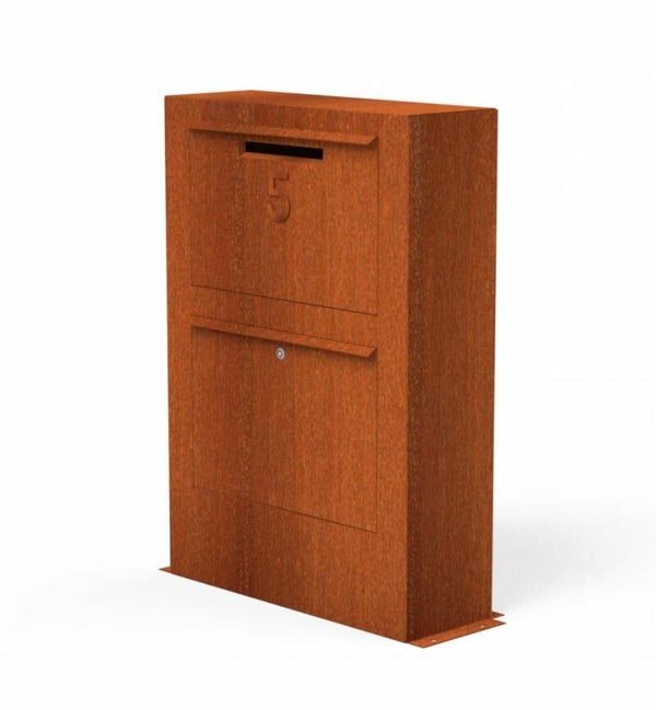 Pakketbus Paca - Cortenstaal