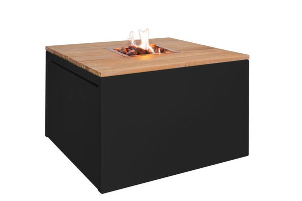 Vuurtafel Easy Fires Cube - Zwart