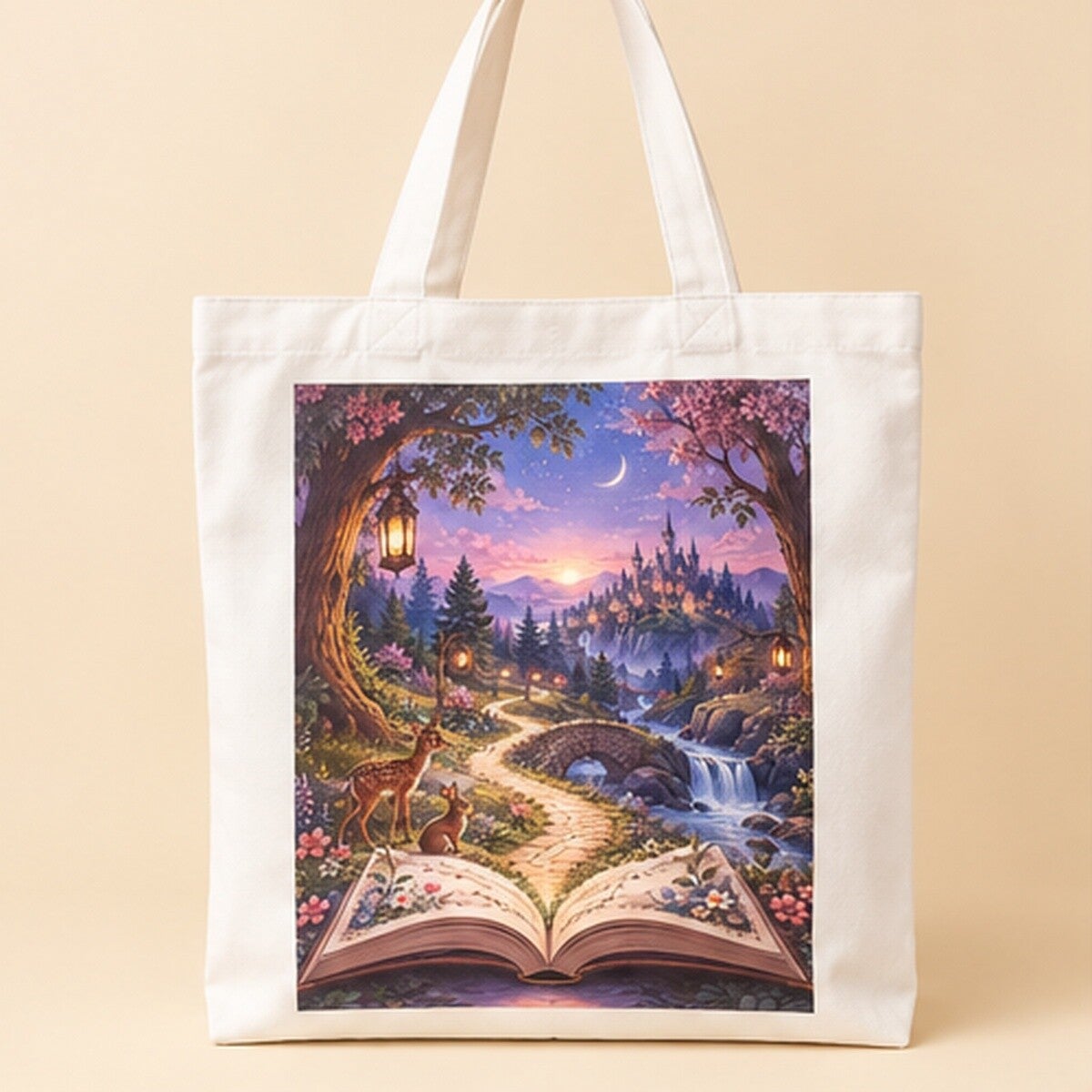 Magical Woodland Castle Tote