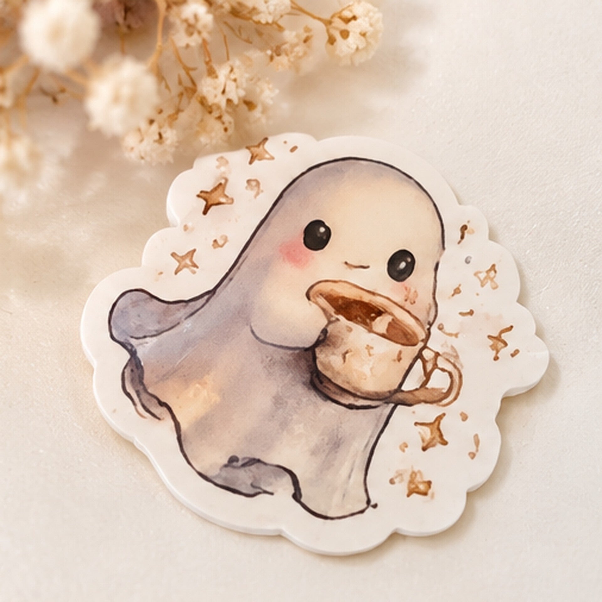 Cozy Coffee Ghost 👻☕