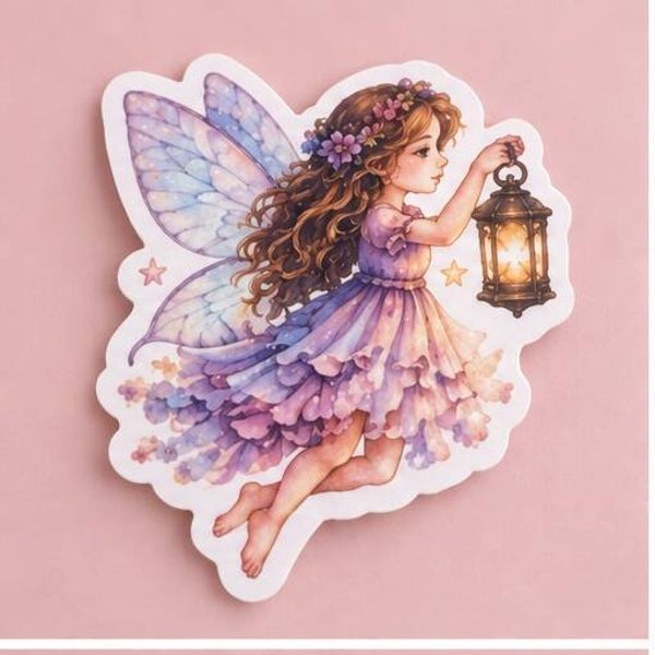 Little Lantern Fairy Sticker ✨