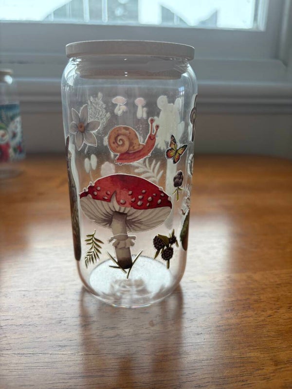 Garden Theme Tumblr 16oz Glass