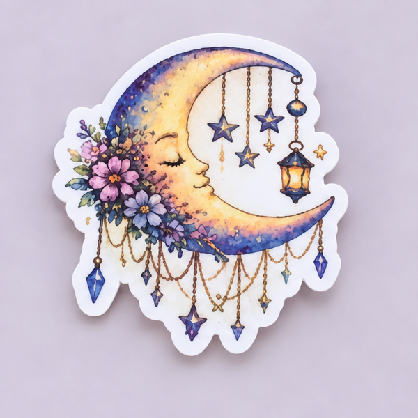 Moonlit Dreams Sticker