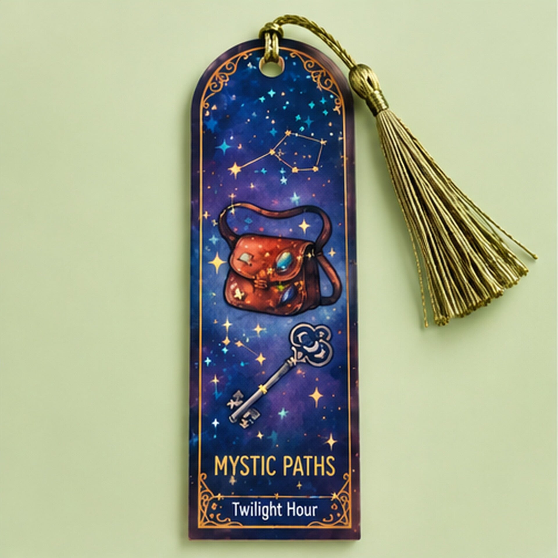 Magic Key Adventure Acrylic Bookmark ✨