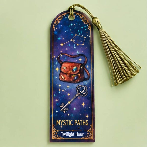 Magic Key Adventure Acrylic Bookmark ✨