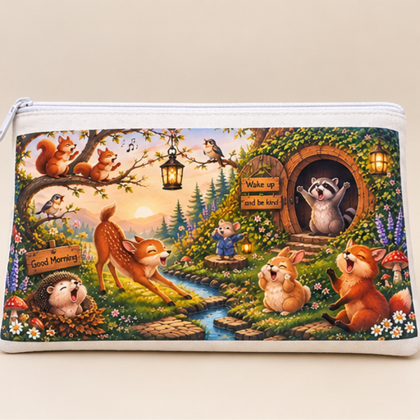 Happy Woodland Pencil Case