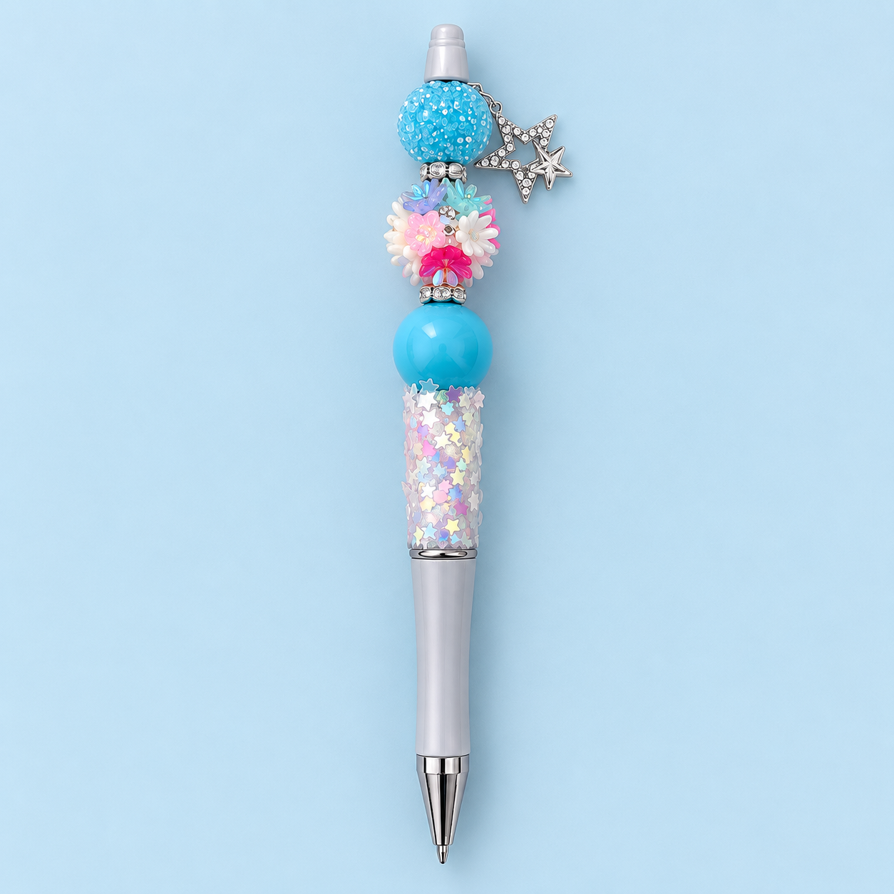 Starlight Garden Beaded Pen