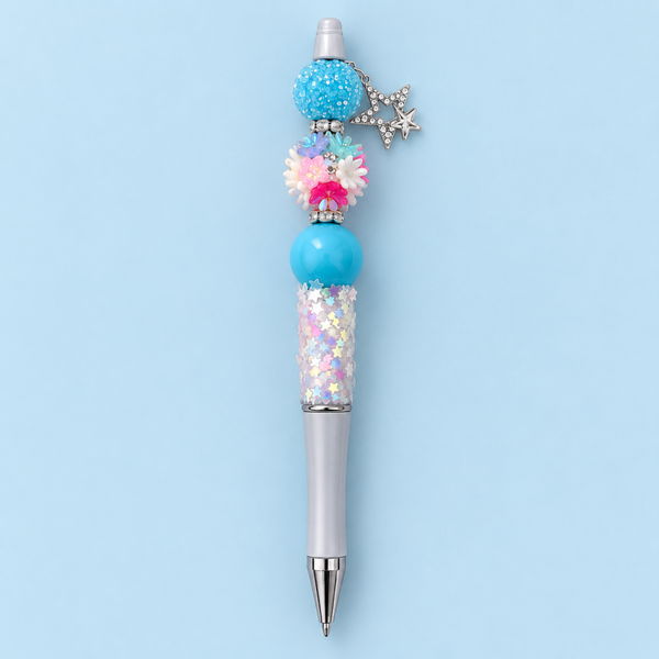 Starlight Garden Beaded Pen
