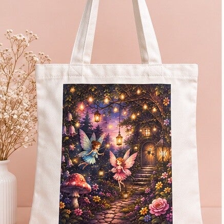 Enchanted Fairy Garden Tote Bag