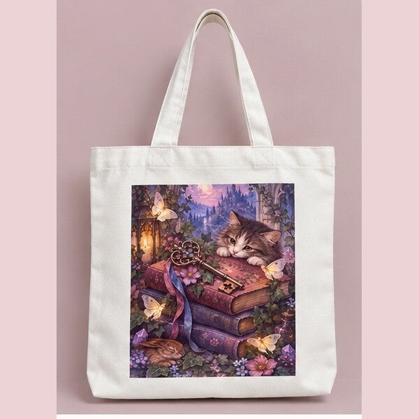 Purrs & Fairytales Tote