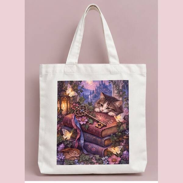 Purrs & Fairytales Tote