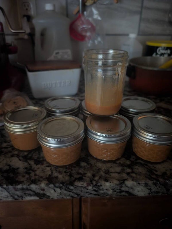Goat milk caramel