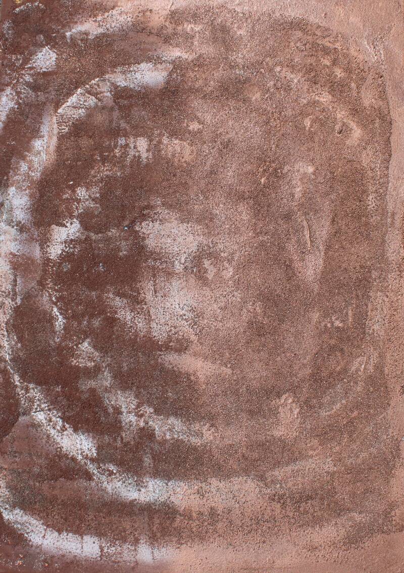 Kunst abstrakt braun