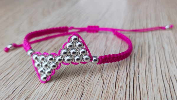 DV PERRIERS BRACELET FIN NOEUD PAPILLON