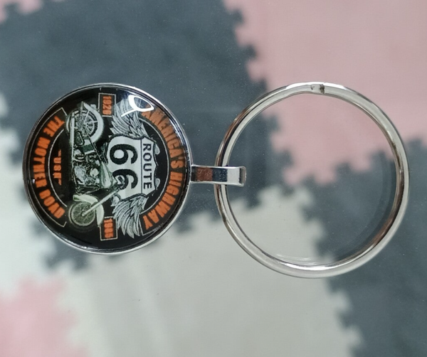 Porte clé route 66 modèle N°4