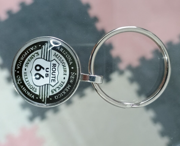 Porte clé route 66 modèle N°5