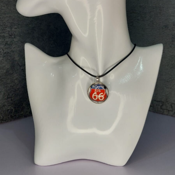 Collier route 66 modèle N°1