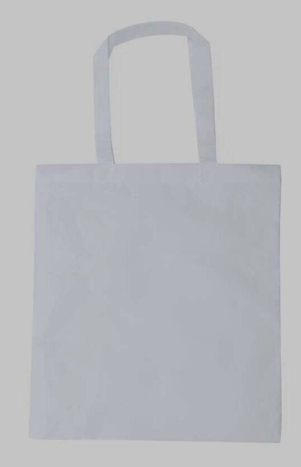 AMO TOT SAC  blanc intissé avec logo transfert couleur