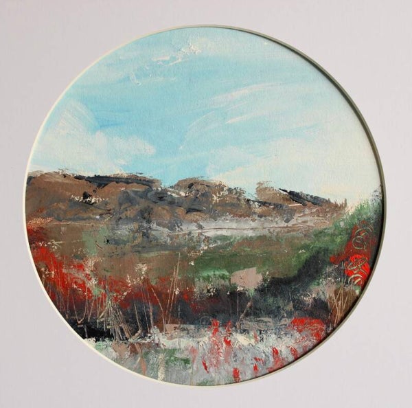 Mooi langs die pad (ingelijst)