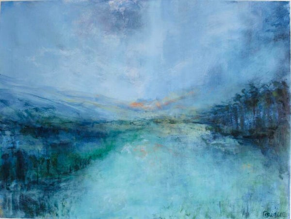 Into the blue silence