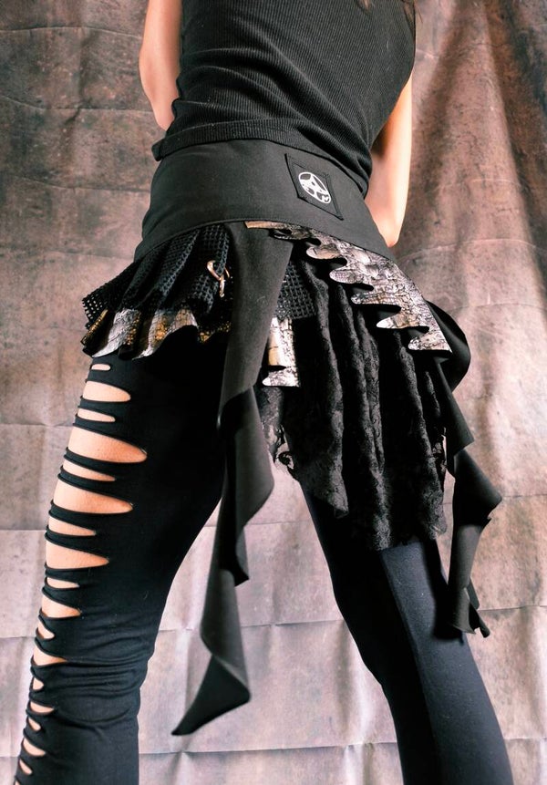 Silver Snake Belt/Skirt