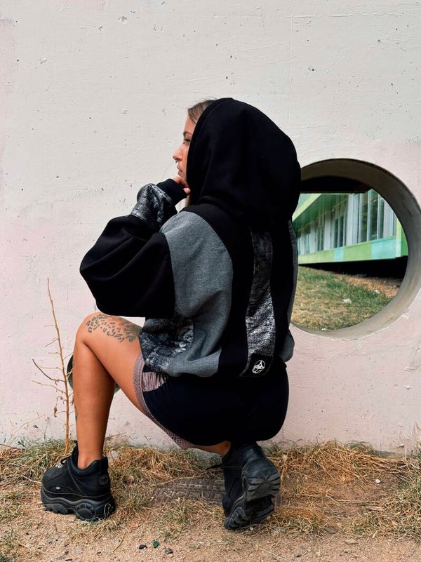Sudadera Inda Silver