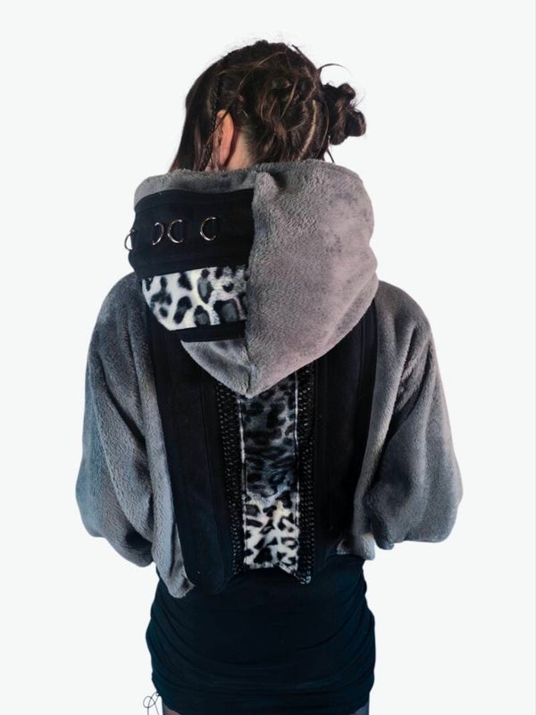 Sudadera peluche Grey