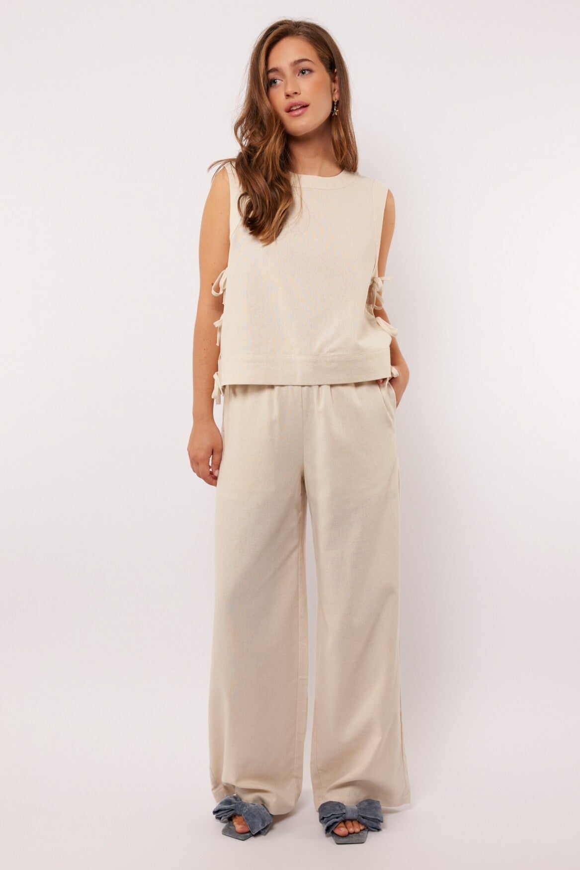 FLURESK - Broek Kikki Zand