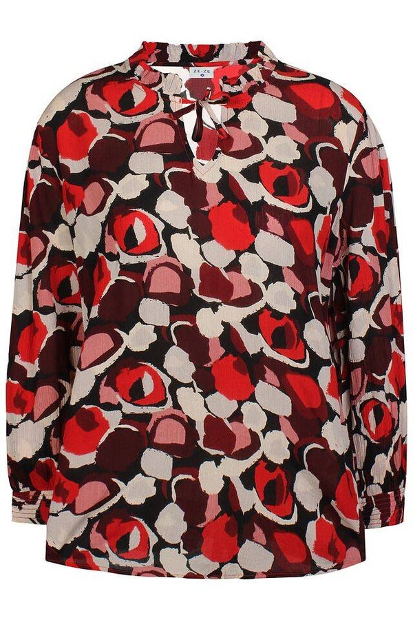 ZE-ZE - Blouse Doanna Rood