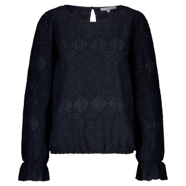 Red Button - Top Ajour Navy