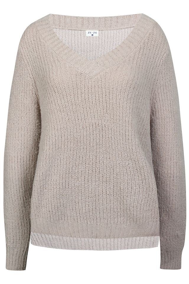 ZE-ZE - Trui Afia Beige