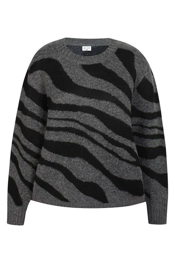 ZE-ZE - Trui Alina Grijs