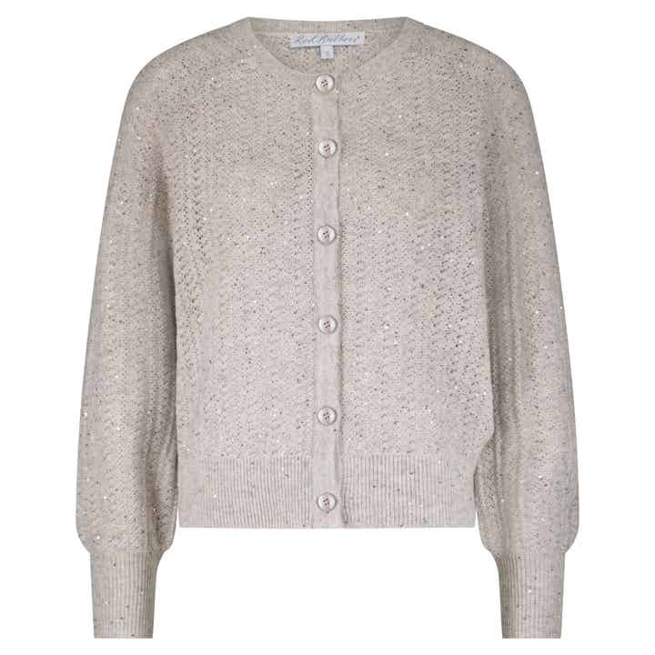 Red Button - Vest Ajour Sparkle Stone
