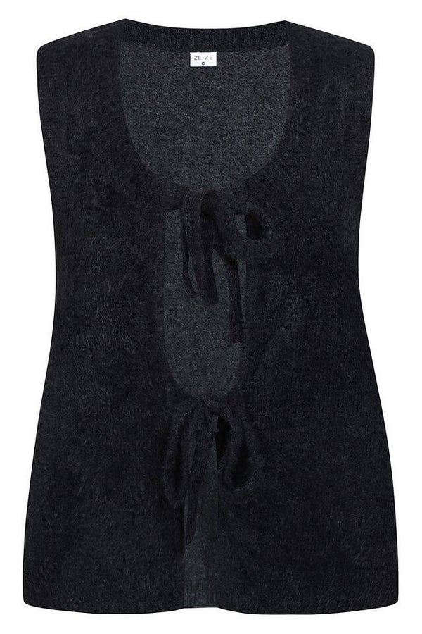 ZE-ZE - Gilet Afia Zwart