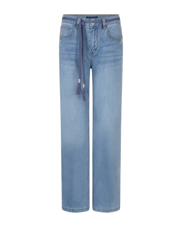 Red Button - Colette Belt Light Blue