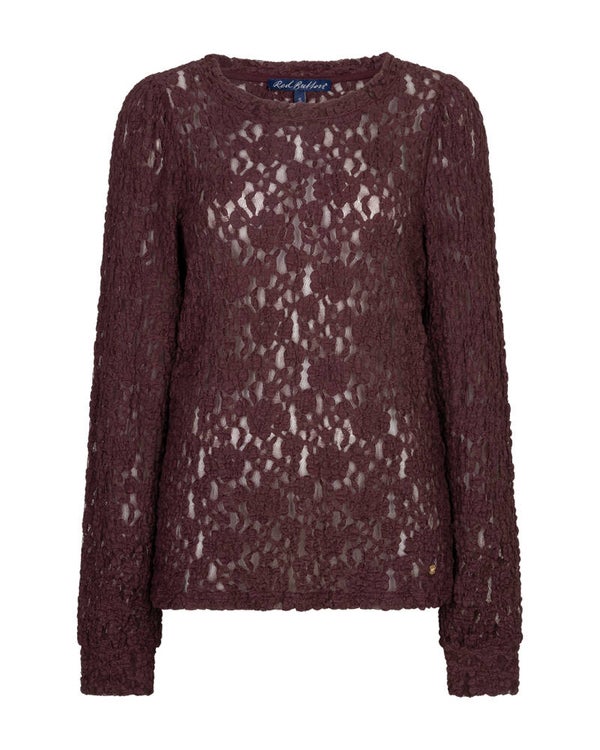 Red Button - Top Lace Burgundy