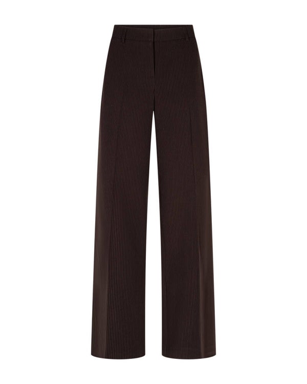 Red Button - Claudette Pinstripe Espresso