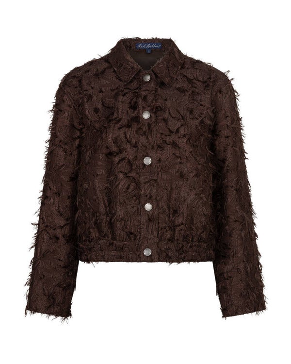 Red Button - Bomber Fringes Espresso
