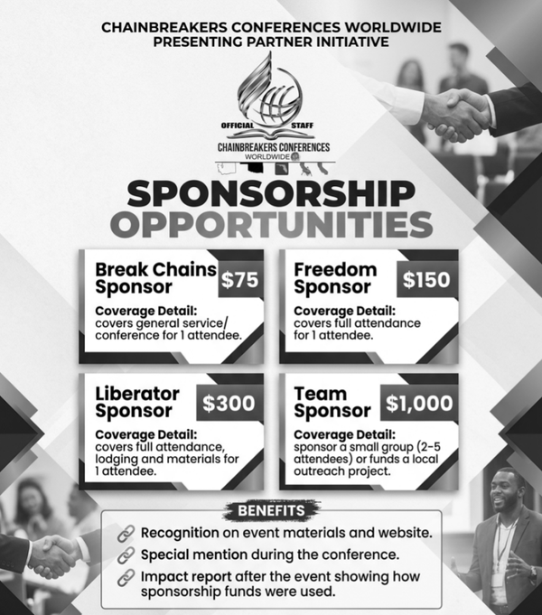 CHAINBREAKERS CONFERENCES SPONSORSHIP