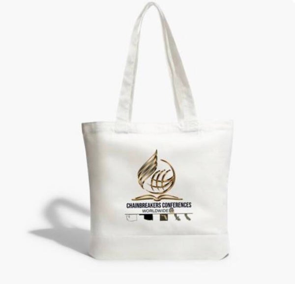 CHAINBREAKERS LARGE COTTON TOTE BAG