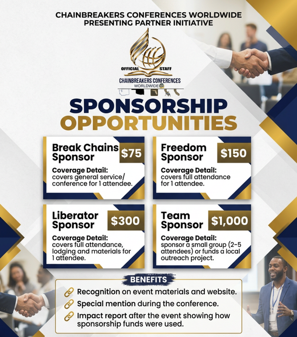 CHAINBREAKERS CONFERENCES SPONSORSHIP