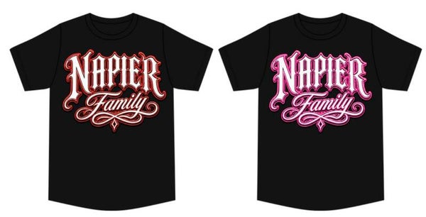 Black FAMILY kids tee